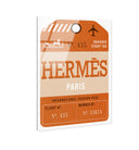 Paris Fashion Luggage Tag