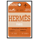 Paris Fashion Luggage Tag