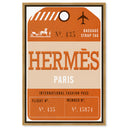 Paris Fashion Luggage Tag