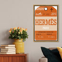 Paris Fashion Luggage Tag