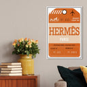Paris Fashion Luggage Tag