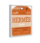 Paris Fashion Luggage Tag