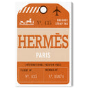 Paris Fashion Luggage Tag