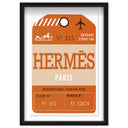 Paris Fashion Luggage Tag