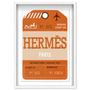 Paris Fashion Luggage Tag
