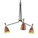 Soft Black Utopia Chandelier 52.75" by Corbett Lighting, view 2