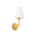 Vintage Gold Leaf Winnipeg Wall Sconce 6.5" by Hudson Valley