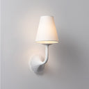 White Plaster Winnipeg Wall Sconce 6.5" by Hudson Valley, view 2
