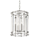 Polished Nickel Haddon Lantern 12" by Hudson Valley