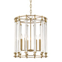 Aged Brass Haddon Lantern 18" by Hudson Valley