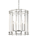 Polished Nickel Haddon Lantern 18" by Hudson Valley