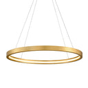 Gold Leaf Jasmine Linear 14" by Corbett Lighting, view 5