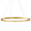 Gold Leaf Jasmine Chandelier 56" by Corbett Lighting