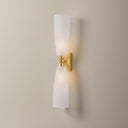 Vintage Gold Leaf Ravenswood Wall Sconce 4" x 22.25" by Hudson Valley, view 2