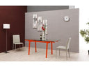 Linus Contemporary Glass Extendable Dining Table