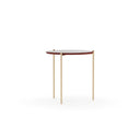 Demli Rouge Glass Side Table