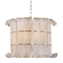 Polished Nickel Brasher Chandelier 22.75" by Hudson Valley