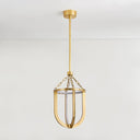 Aged Brass Tournu Lantern 11.5" by Hudson Valley, view 2