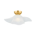 Aged Brass Netherlee Flush Mount 18" by Hudson Valley