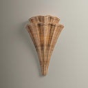 Vintage Gold Leaf Arverne Wall Sconce 11" by Hudson Valley, view 3