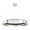 Burnished Nickel Tribeca Chandelier 32.75" by Hudson Valley
