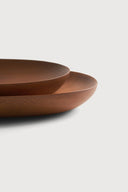 Natural Thin Oval Boards Set by Ethnicraft, view 4