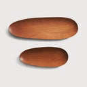 Natural Thin Oval Boards Set by Ethnicraft, view 2