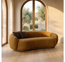 Andrew - Modern Green Fabric Swivel Accent Chair