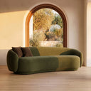 Andrew - Modern Green Fabric Sofa Set