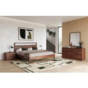 Berlin - Modern Walnut Mirror