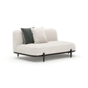 Madera Armless Raf Bumper - Oatmeal