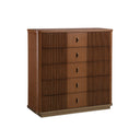 Rhythm Tall Chest - Walnut by Caracole