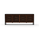 Pinstripe Dark Sideboard