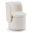 Divani Casa Norris - Modern Fabric Swivel Dining Chair