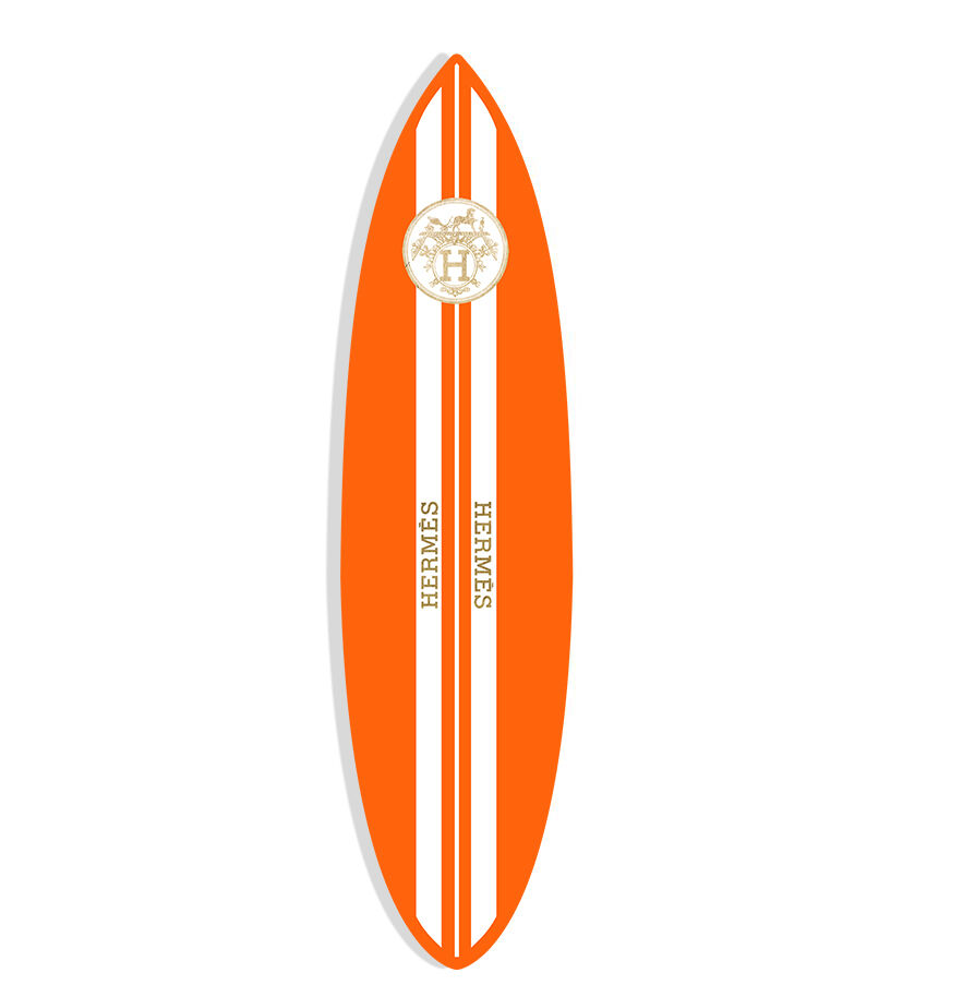 French Surfboard Flat II by Oliver Gal