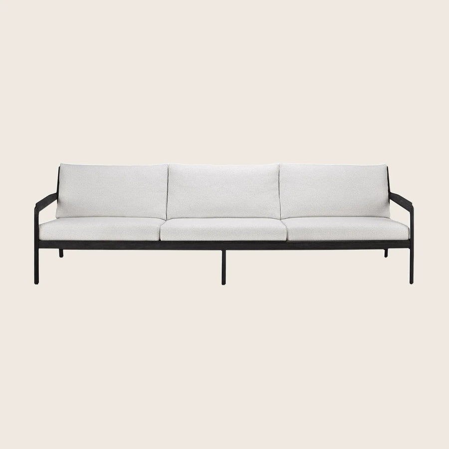 Black Jack Outdoor 3-Seater Sofa