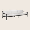 Black Jack Outdoor 3-Seater Sofa