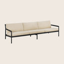 Black Jack Outdoor 3-Seater Sofa