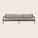 Black Jack Outdoor 3-Seater Sofa