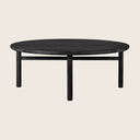 Black Quatro Outdoor Coffee Table