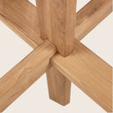 Teak Circle Outdoor Dining Table