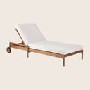 Teak Jack Outdoor Adjustable Lounger