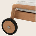 Teak Jack Outdoor Adjustable Lounger