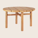 Teak Quatro Outdoor Round Side Table