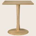Oak Torsion Square Dining Table