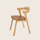Leather Bok Side Chair