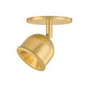Aged Brass Tuthill Flush Mount 4.25" x 4.25" by Hudson Valley