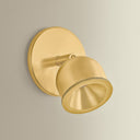 Aged Brass Tuthill Flush Mount 4.25" x 4.25" by Hudson Valley, view 12