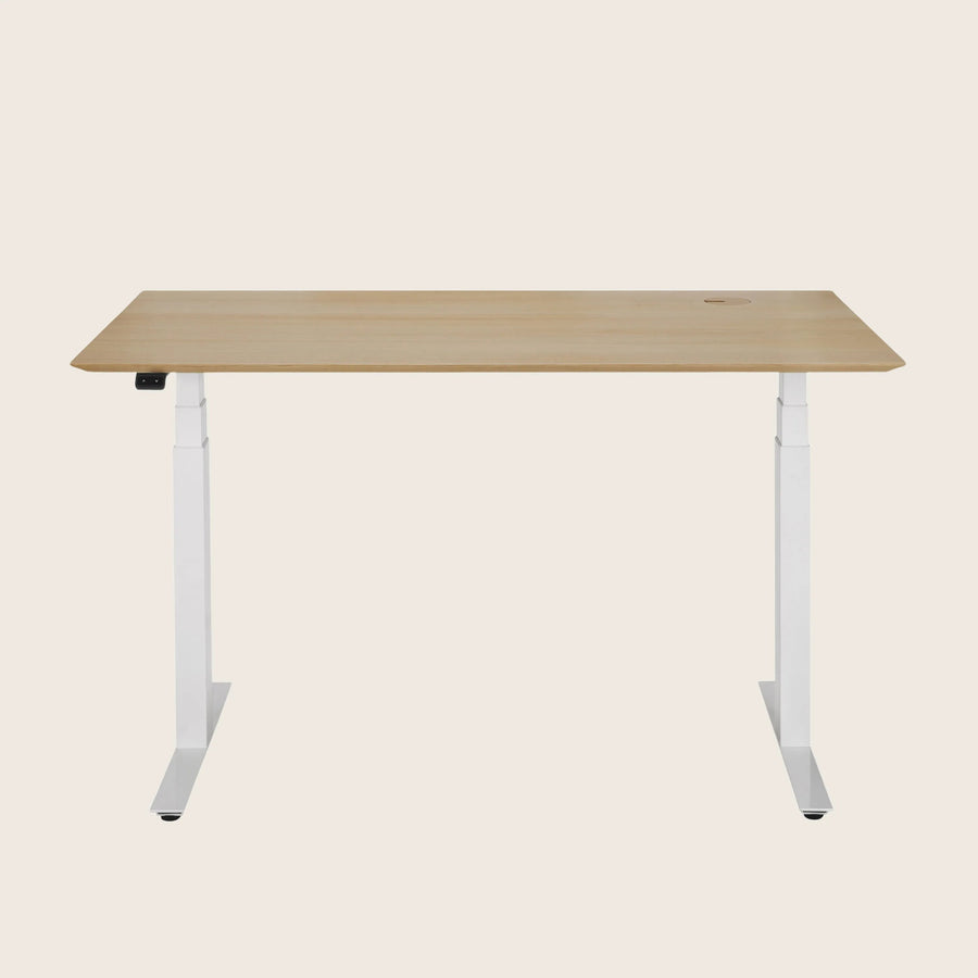 Oak Bok Adjustable Desk