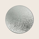 Aged Round Wall Mirror